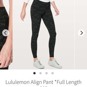 Lululemon align pant 28”